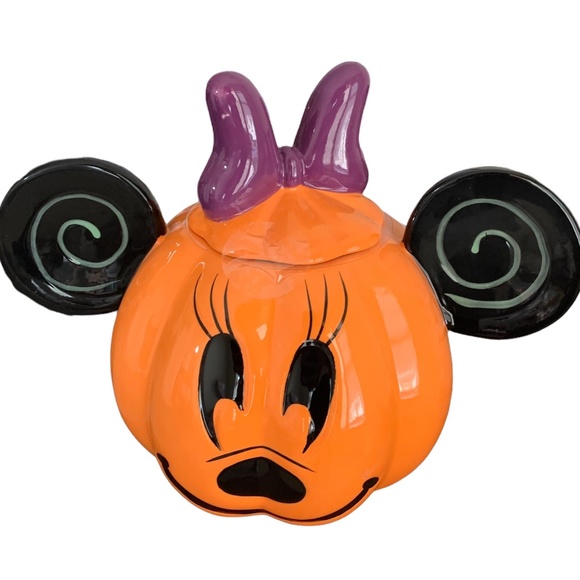 Disney Halloween Pumpkin Minnie Canister - Picture 1 of 4